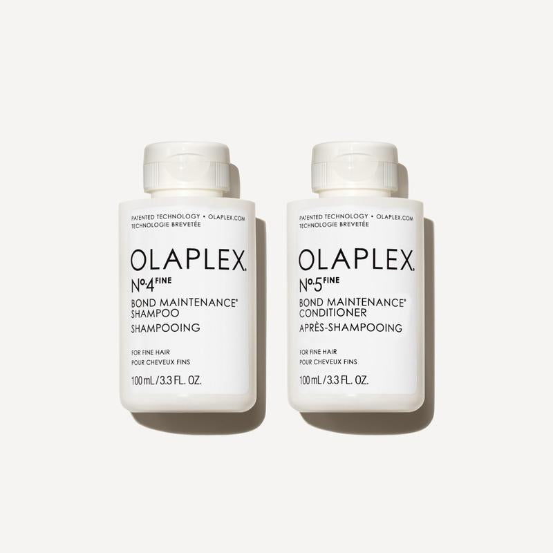 OLAPLEX Double Volume Fine Hair Trial Set - Weightless, Clinically Proven Fine Hair Shampoo & Conditioner to Volumize, Strengthen & Hydrate