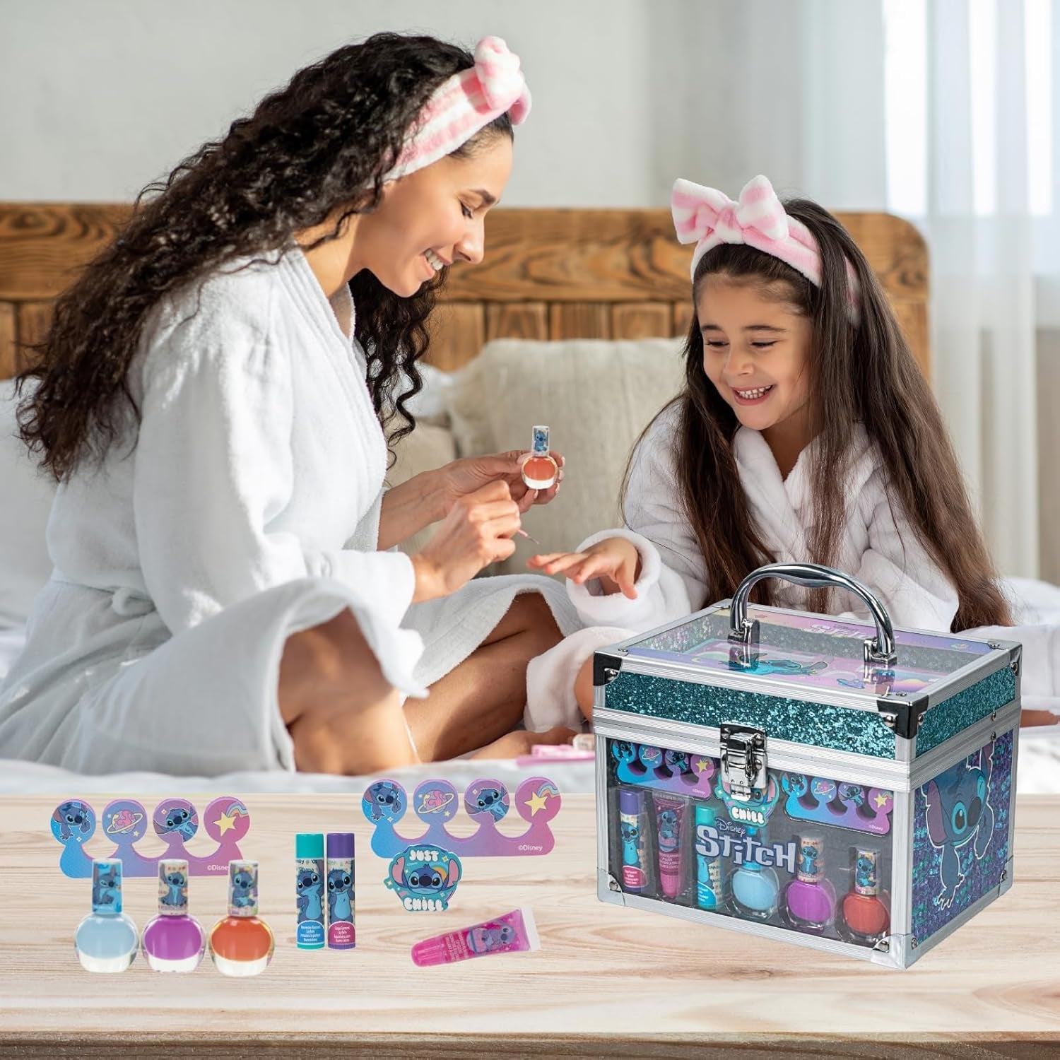 Heavenly Gadget Stitch Stitch Play Makeup Kit – Washable & Safe for Kids (Ages 3+)