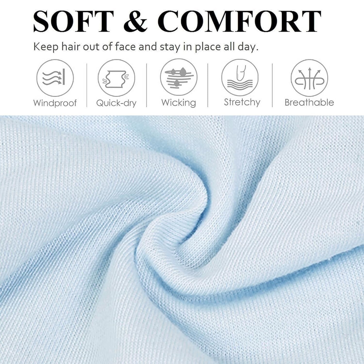 Heavenly Gadget Color Set 4 Grip & Glam Sport Headbands