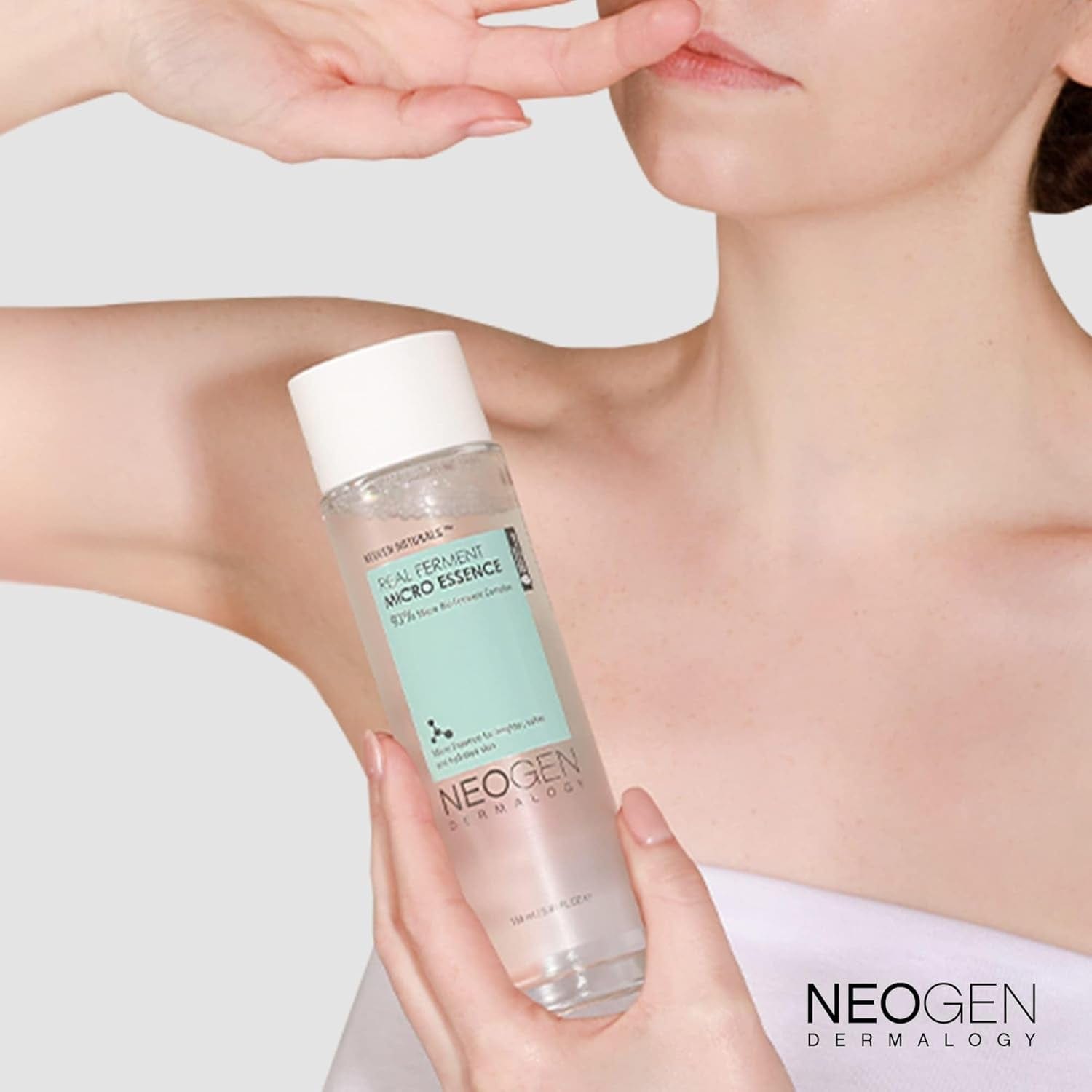 NEOGEN DERMALOGY Real Ferment Micro Essence 5.07 Fl Oz (150Ml) - 93% Naturally Fermented Facial Essence, Instantly Hydrates and Delivers Healthy Supple Skin - Korean Skin Care