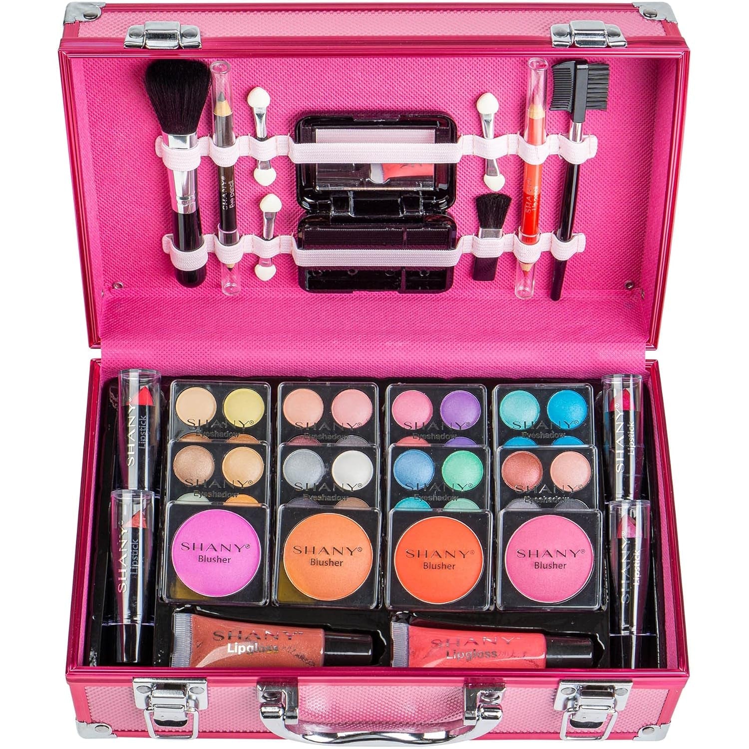 Heavenly Gadget Pink Pro Artist Makeup Train Case