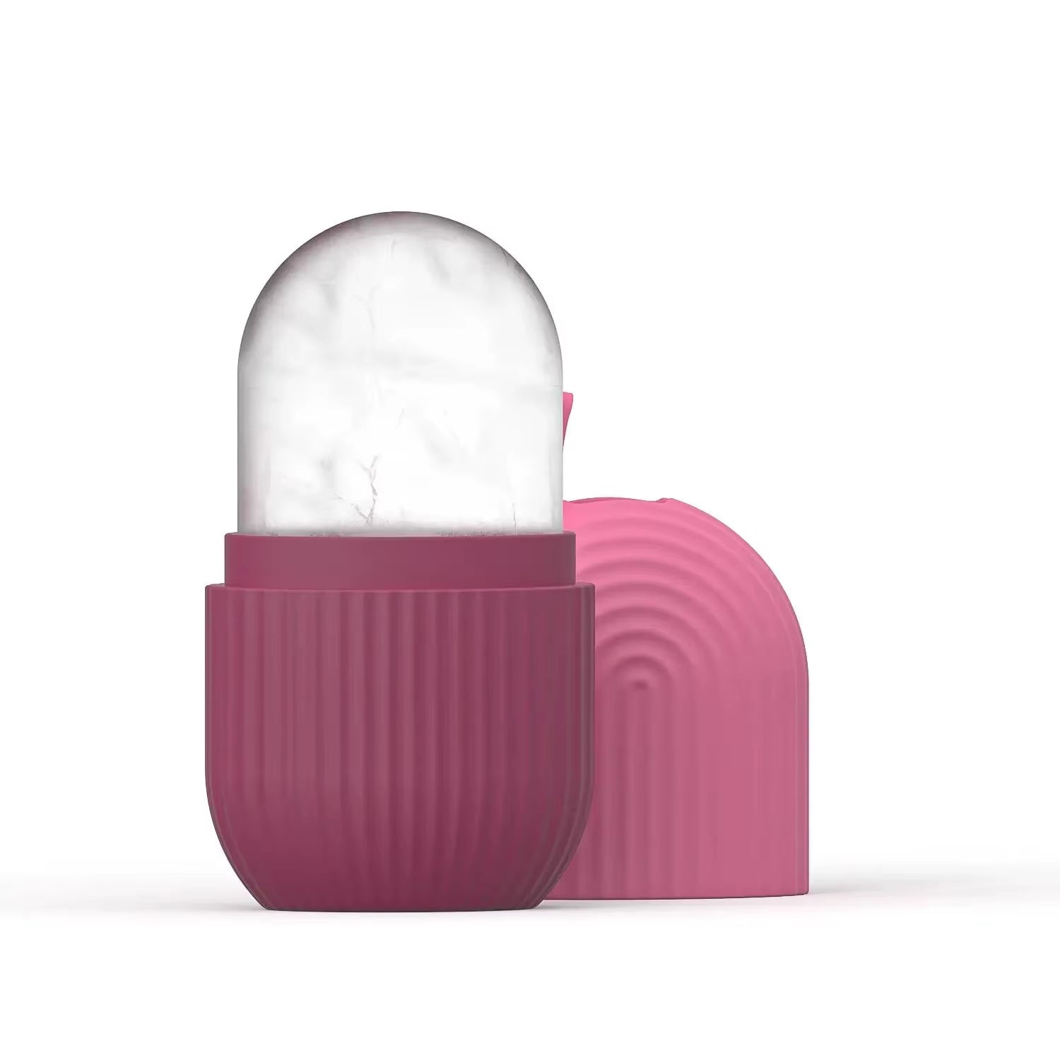 Heavenly Gadget Rose Red Glacial Glow Ice Roller Set