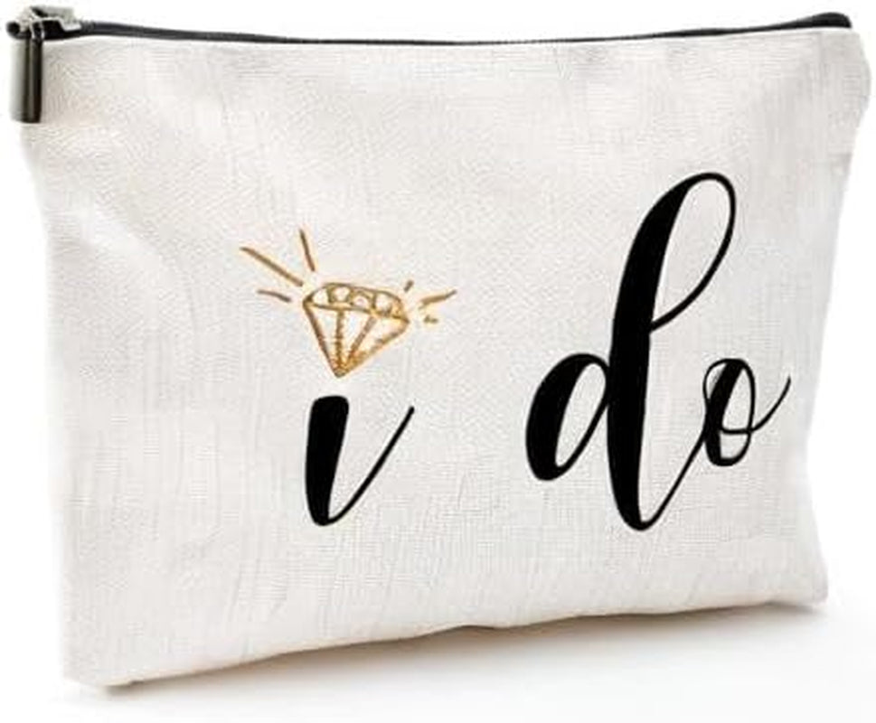 Heavenly Gadget Multicolor 00014 I Do’ Bridal Makeup Bag