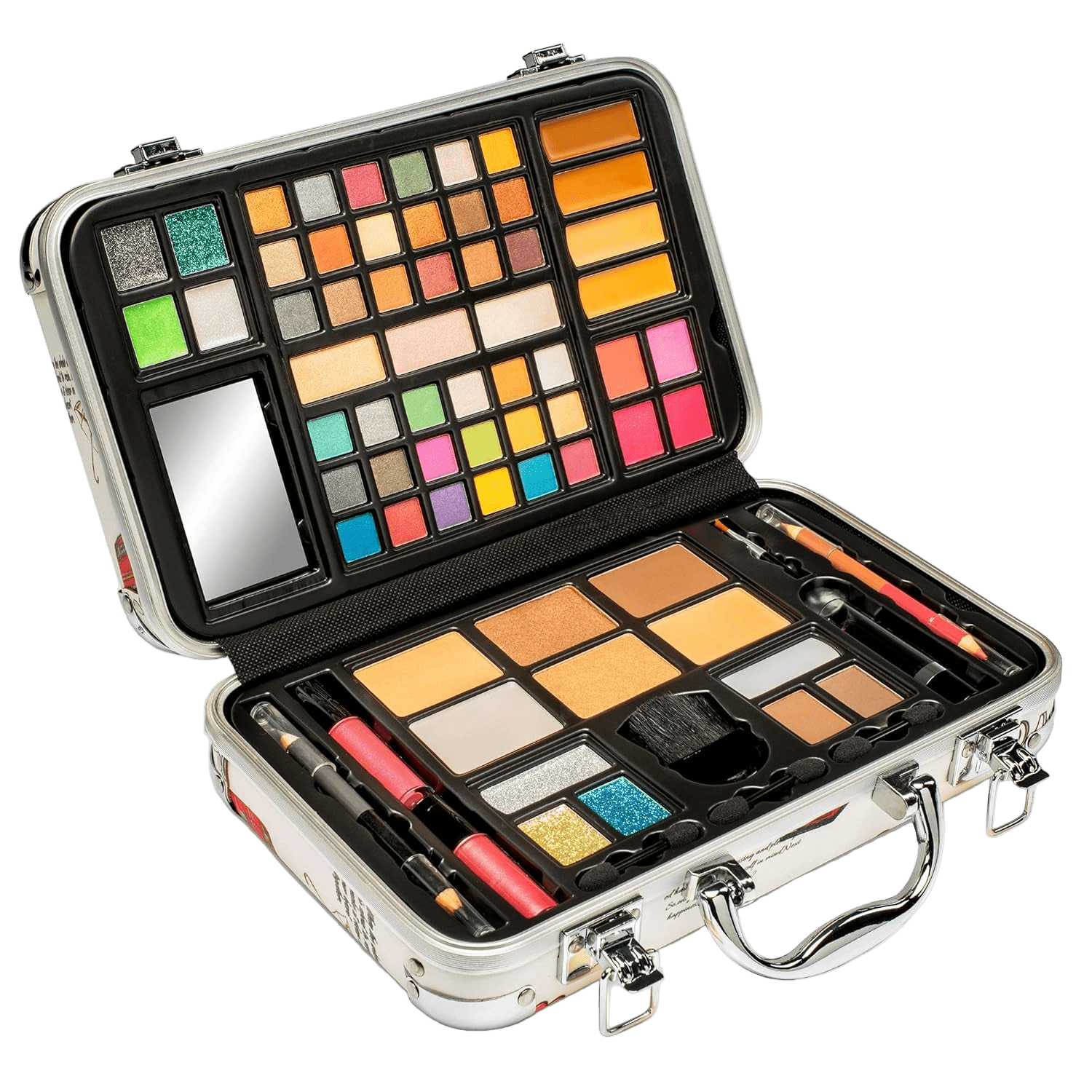 Glam Master Makeup Kit - 41 Color Pro Palette & Full Face Essentials