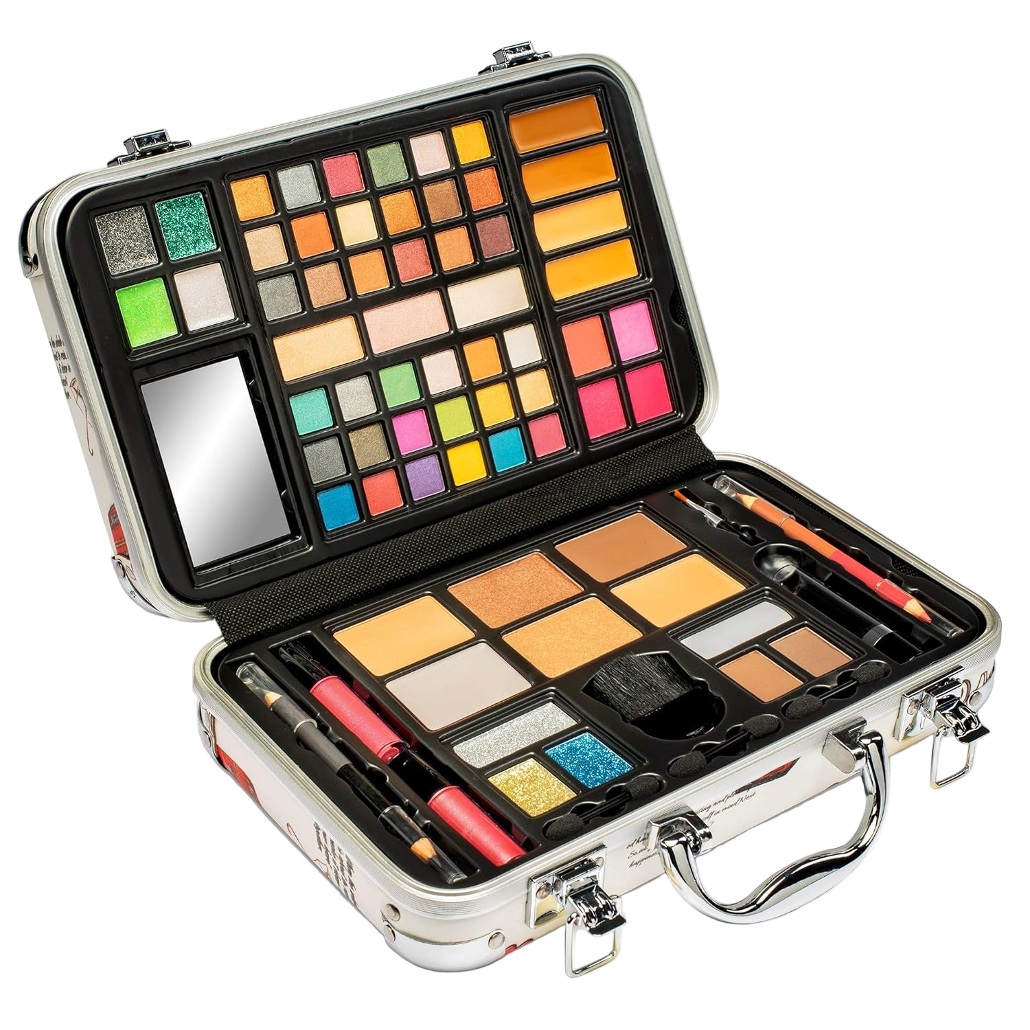 Heavenly Gadget London Glam Master Makeup Kit - 41 Color Pro Palette & Full Face Essentials