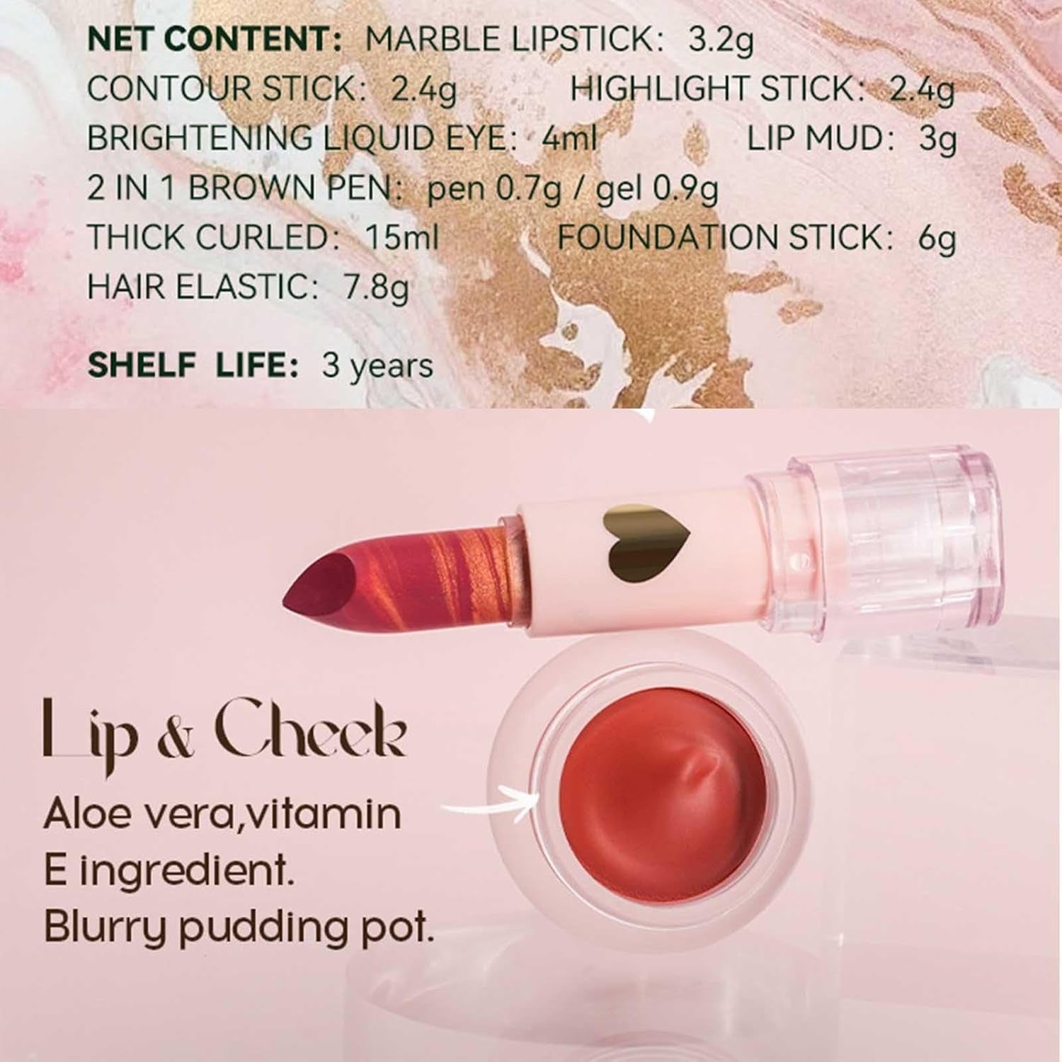 Heavenly Gadget Teen Glam Makeup Kit – All-in-One Beauty Set