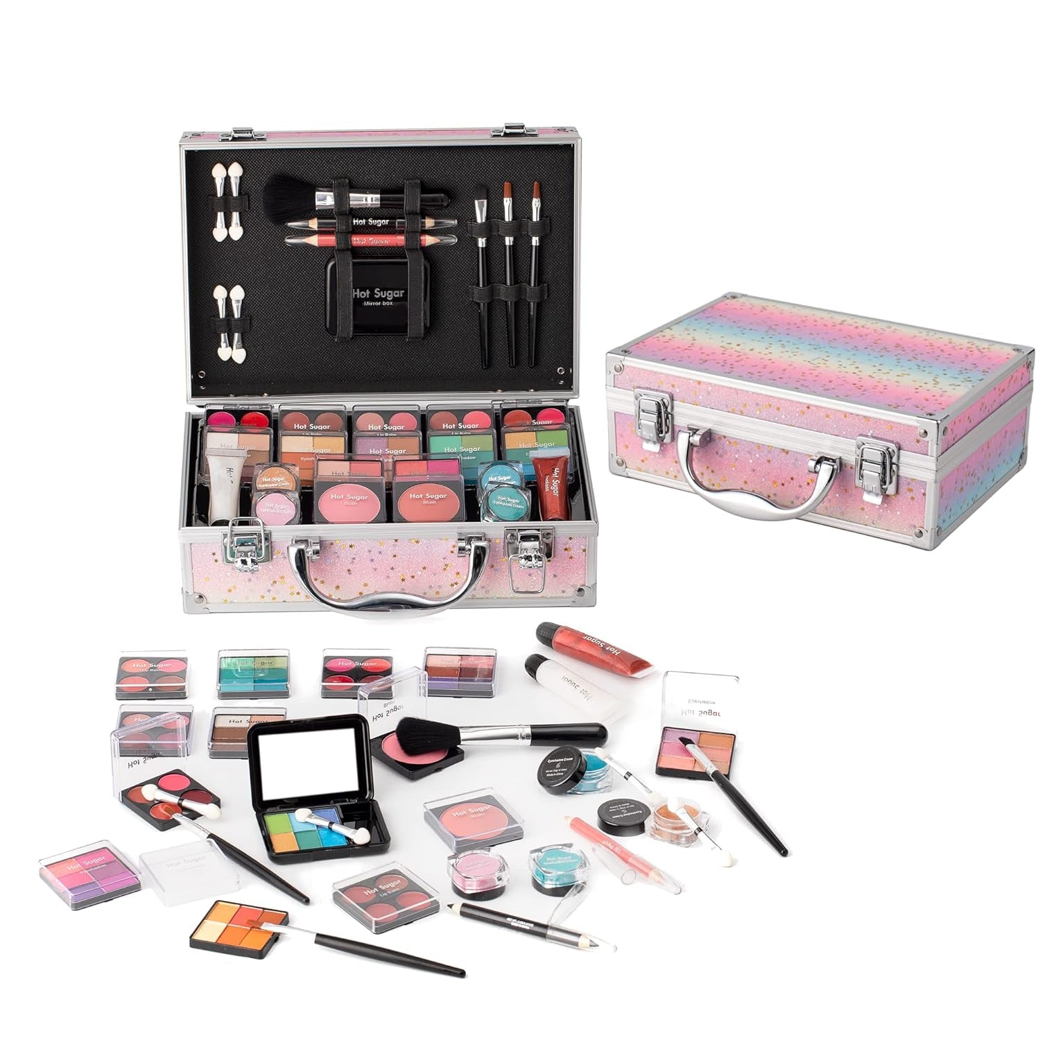 Heavenly Gadget Rainbow Rainbow Glow Teen Makeup Kit