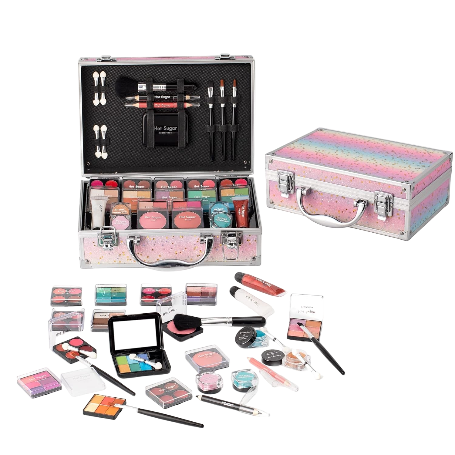 Heavenly Gadget Rainbow Rainbow Glow Teen Makeup Kit