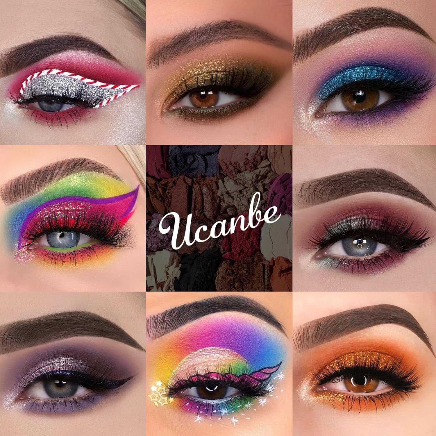 Heavenly Gadget Colorful Pro 86-Color Master Palette & Brush Set