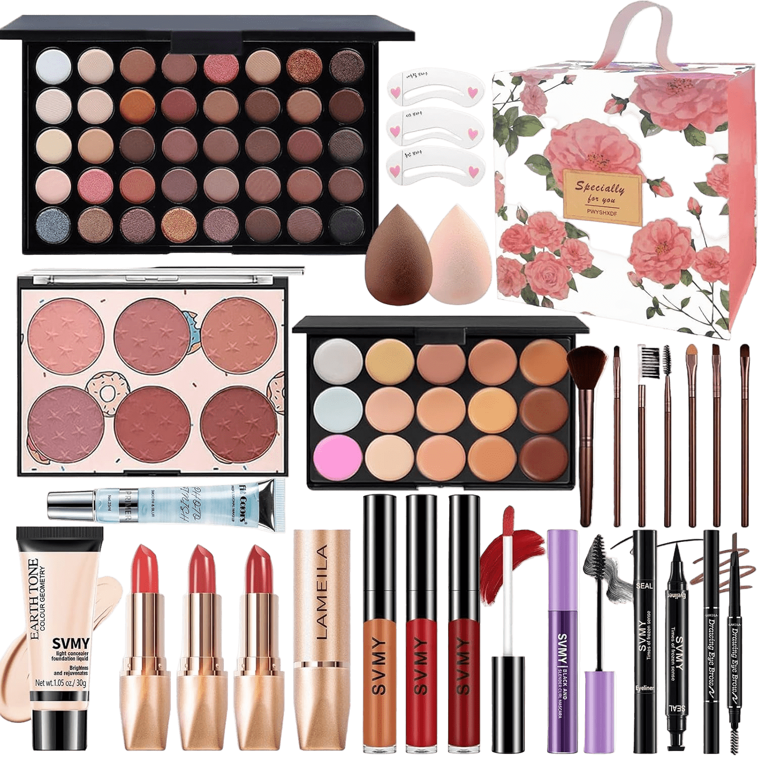 Glam Ready Makeup Kit – Complete Beginner Set for Teens
