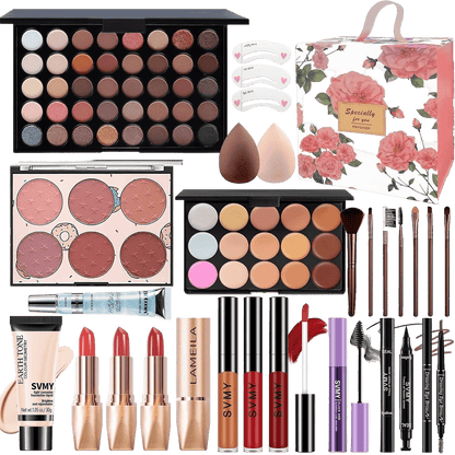 Glam Ready Makeup Kit – Complete Beginner Set for Teens