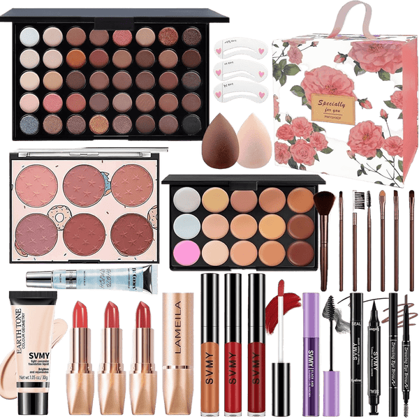Glam Ready Makeup Kit – Complete Beginner Set for Teens
