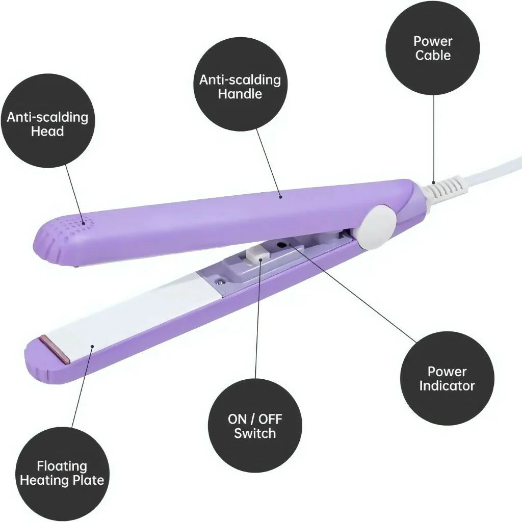 Ceramic Mini Hair Straightener