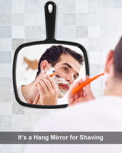 Salon Pro 3-Pack Hand Mirrors – Extra Large &amp; Durable