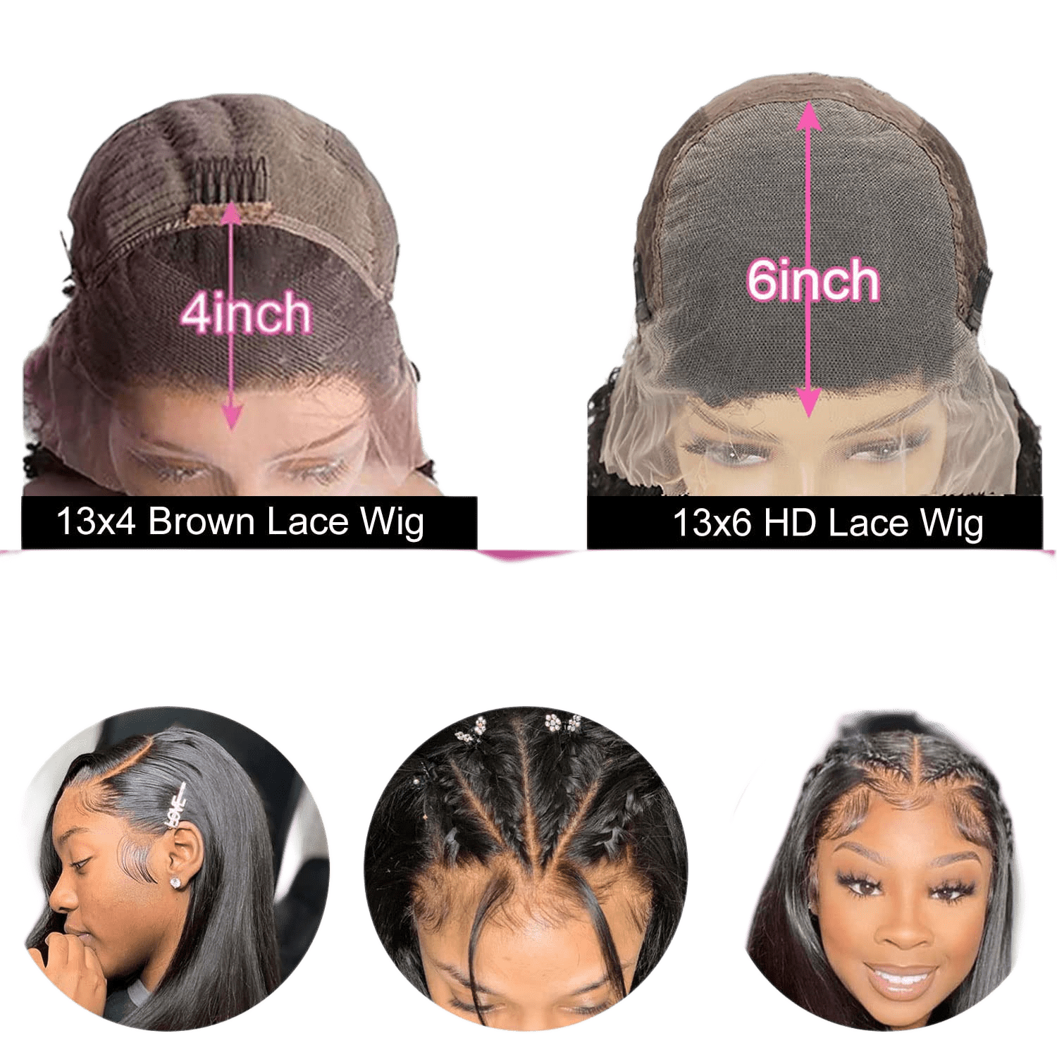 SilkPress 13x6 Lace Wig – 150% Density Human Hair (22&quot;)