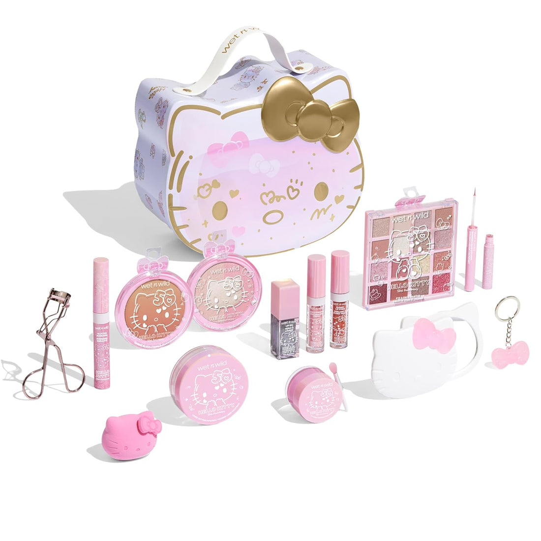 Hello Kitty PR Box, Makeup Set with Versatile Unique Looks, 2-Layered Keepsake Box, Buildable &amp; Blendable Formulas, Cruelty-Free &amp; Vegan
