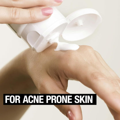 Clear Face Sunscreen Lotion for Acne-Prone Skin, Broad Spectrum SPF 50 Facial Sunscreen for Oily Skin, Oil-, Fragrance- &amp; Oxybenzone-Free Water Resistant Sunscreen, 3 Fl. Oz