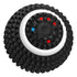 Electric massage ball with textured surface and vibration settings