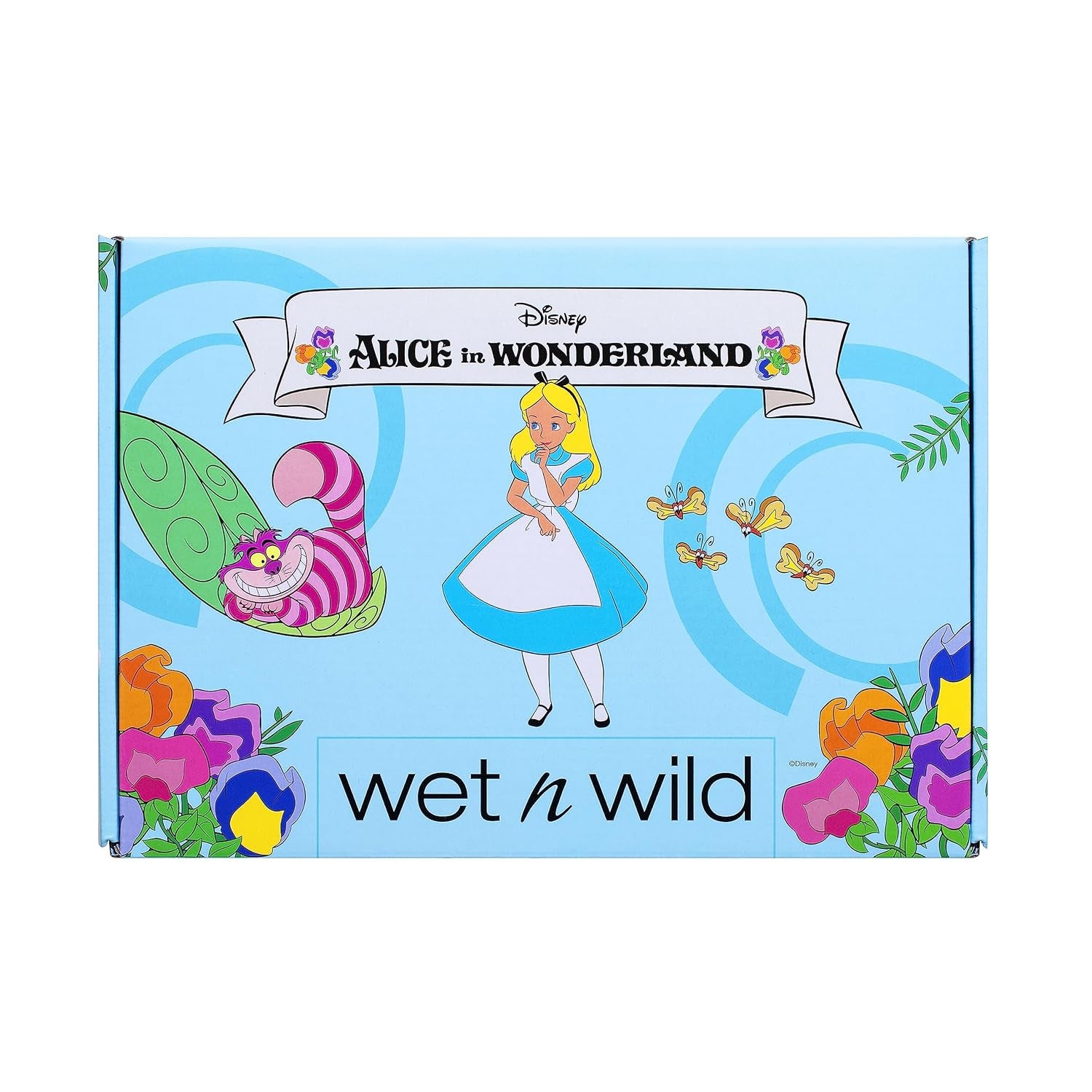 Alice in Wonderland PR Box - Makeup Set with Versatile Brushes, Buildable &amp; Blendable Palettes, Vibrant Colors, &amp; Lip Glosses for Unique Looks, Cruelty-Free &amp; Vegan