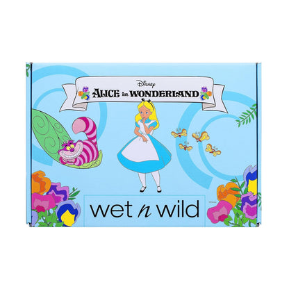 Alice in Wonderland PR Box - Makeup Set with Versatile Brushes, Buildable &amp; Blendable Palettes, Vibrant Colors, &amp; Lip Glosses for Unique Looks, Cruelty-Free &amp; Vegan