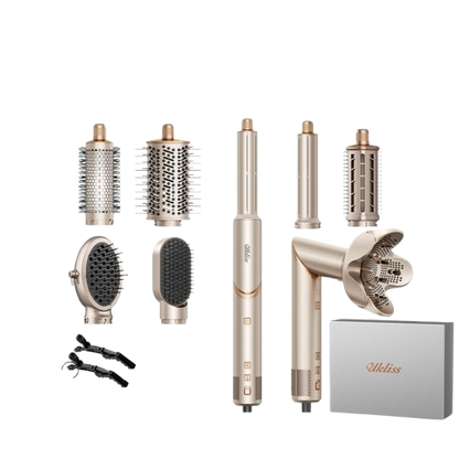 UKLISS FusionAir 8-in-1 Hair Styler - Professional Salon Tool with 110,000 RPM Motor