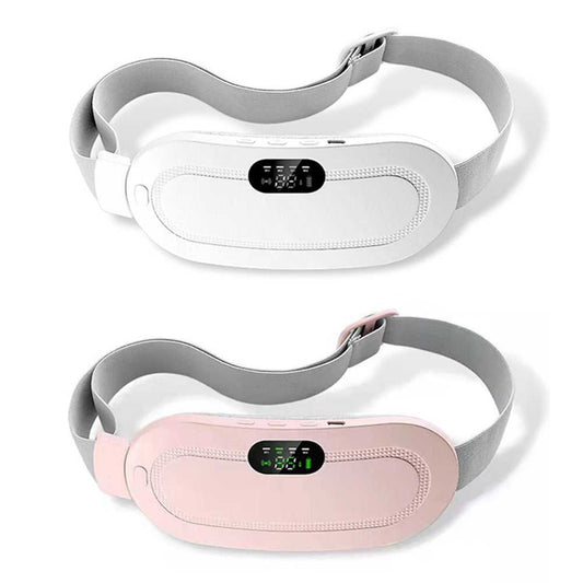 Abdominal massage belt for muscle toning, tension relief, and improved circulation. Adjustable settings for personalized comfort and relaxation.