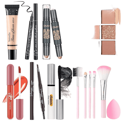 Pretty in 9: Complete Makeup Set for Teens &amp; Women