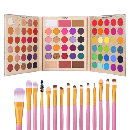 Pro 86-Color Master Palette &amp; Brush Set