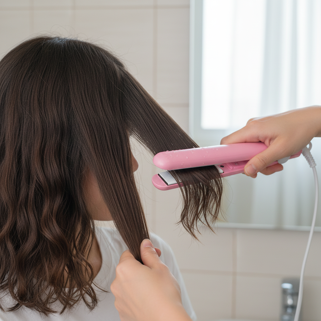 Ceramic Mini Hair Straightener